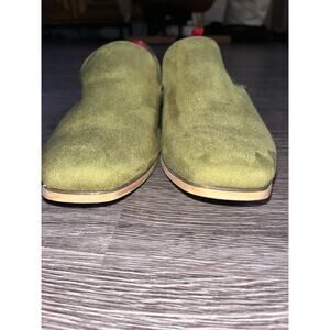 HTF Tayno Alpha Camel Suede Leather Loafers Size 12